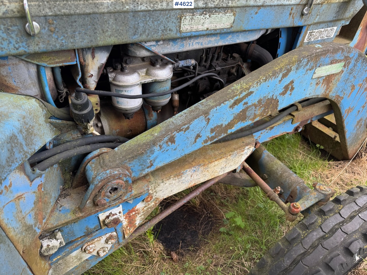 Traktor Ford 5000 Backhoe Loader.: slika Traktor Ford 5000 Backhoe Loader.