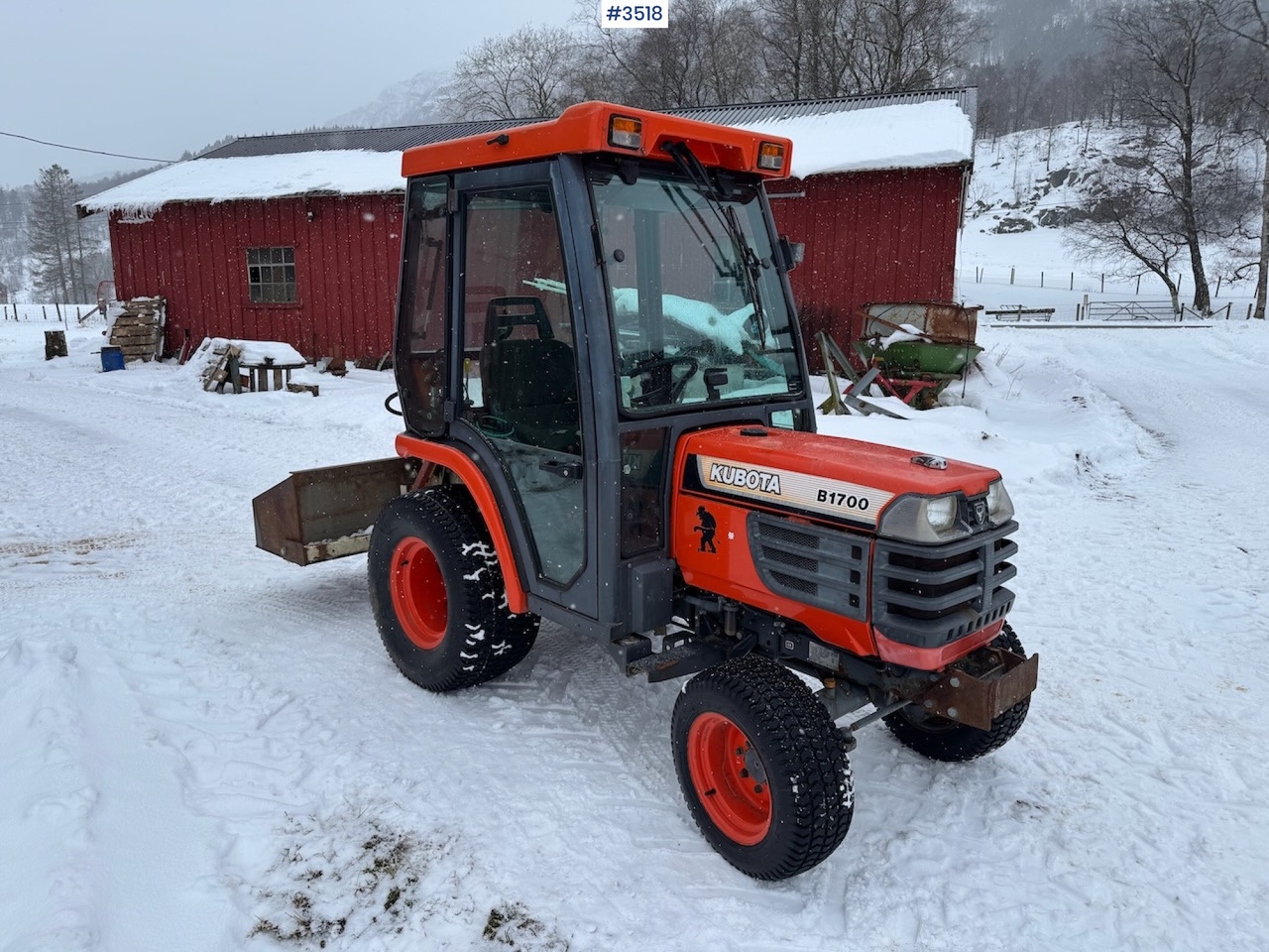 Kubota B1700 with low hours and some extra equipment - Traktor: slika Kubota B1700 with low hours and some extra equipment - Traktor Kubota B1700 with low hours and some extra equipment - Traktor: slika Kubota B1700 with low hours and some extra equipment - Traktor