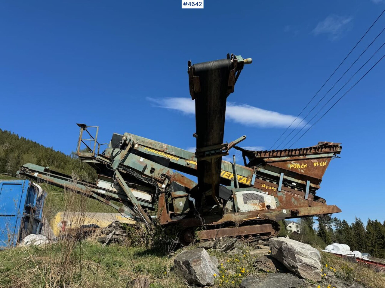 Oprema za obradu tla Powerscreen Chieftain 400 Sorting plant: slika Oprema za obradu tla Powerscreen Chieftain 400 Sorting plant