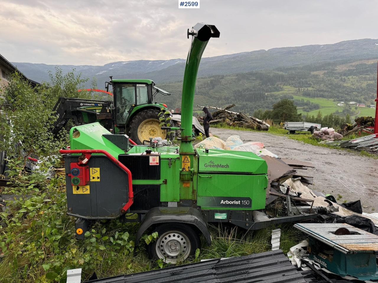 Šumarska oprema 2016 Greenmech Arborist 150: slika Šumarska oprema 2016 Greenmech Arborist 150