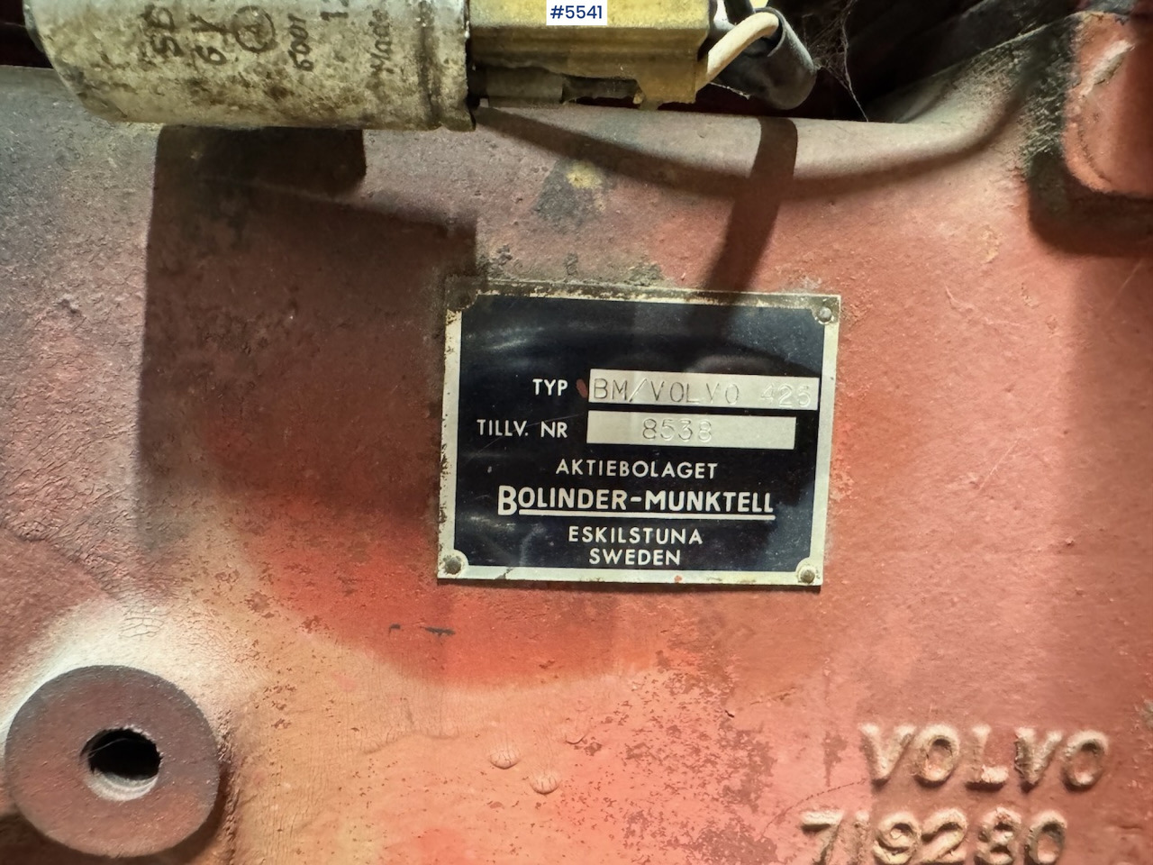 Traktor Volvo BM 425 4x2 Tractor.: slika Traktor Volvo BM 425 4x2 Tractor.