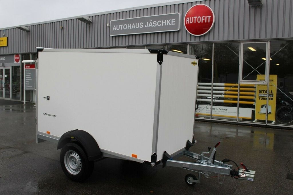 Novi Prikolica sa zatvorenim sandukom Humbaur HK132513-15P Anhänger Kofferanhänger 1300kg Kast: slika Novi Prikolica sa zatvorenim sandukom Humbaur HK132513-15P Anhänger Kofferanhänger 1300kg Kast
