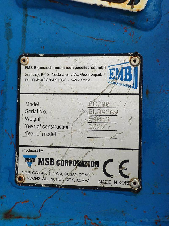 EMB CC700 - Škare za rušenje: slika EMB CC700 - Škare za rušenje EMB CC700 - Škare za rušenje: slika EMB CC700 - Škare za rušenje