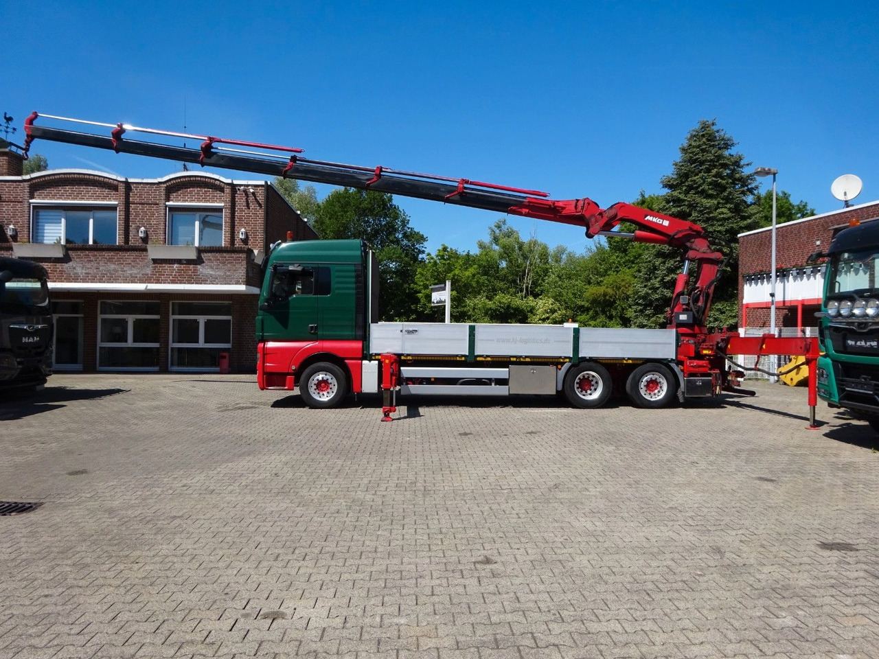 MAN 26.480 TGX + MKG HLK531 Kran +Lift-Lenkachse - Kamion s otvorenim sandukom, Kamion s kranom: slika MAN 26.480 TGX + MKG HLK531 Kran +Lift-Lenkachse - Kamion s otvorenim sandukom, Kamion s kranom MAN 26.480 TGX + MKG HLK531 Kran +Lift-Lenkachse - Kamion s otvorenim sandukom, Kamion s kranom: slika MAN 26.480 TGX + MKG HLK531 Kran +Lift-Lenkachse - Kamion s otvorenim sandukom, Kamion s kranom