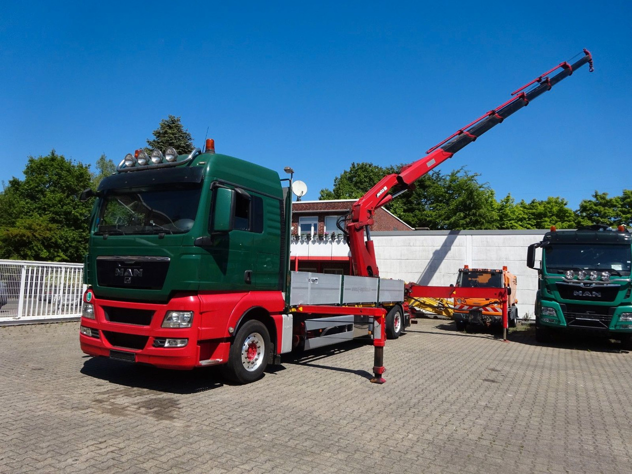 MAN 26.480 TGX + MKG HLK531 Kran +Lift-Lenkachse - Kamion s otvorenim sandukom, Kamion s kranom: slika MAN 26.480 TGX + MKG HLK531 Kran +Lift-Lenkachse - Kamion s otvorenim sandukom, Kamion s kranom MAN 26.480 TGX + MKG HLK531 Kran +Lift-Lenkachse - Kamion s otvorenim sandukom, Kamion s kranom: slika MAN 26.480 TGX + MKG HLK531 Kran +Lift-Lenkachse - Kamion s otvorenim sandukom, Kamion s kranom