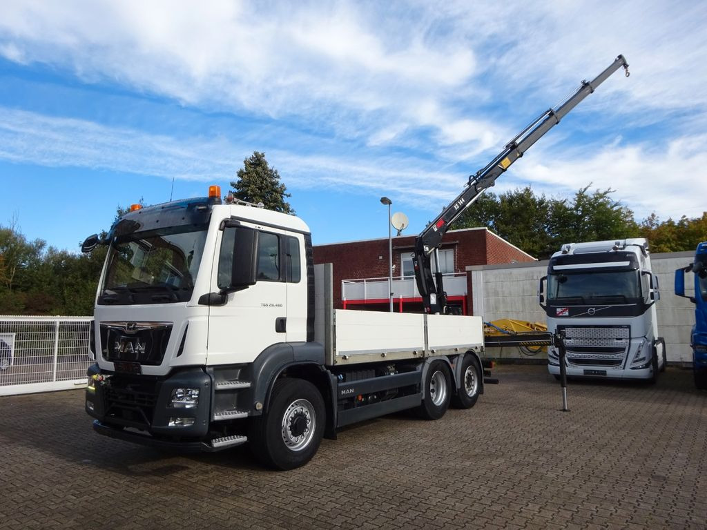 MAN 28.460 TGS Hiab 144 kurze Pritche 4,5. Meter - Kamion s otvorenim sandukom, Kamion s kranom: slika MAN 28.460 TGS Hiab 144 kurze Pritche 4,5. Meter - Kamion s otvorenim sandukom, Kamion s kranom MAN 28.460 TGS Hiab 144 kurze Pritche 4,5. Meter - Kamion s otvorenim sandukom, Kamion s kranom: slika MAN 28.460 TGS Hiab 144 kurze Pritche 4,5. Meter - Kamion s otvorenim sandukom, Kamion s kranom