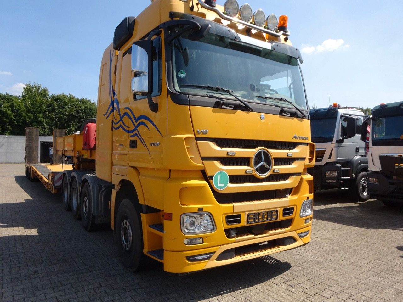 Tegljač Mercedes-Benz 4160 V8 Actros SZM Schwerlast 8x4: slika Tegljač Mercedes-Benz 4160 V8 Actros SZM Schwerlast 8x4