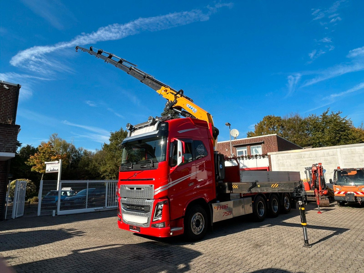 Volvo Autokran FH16 750 Pritsche EFFER 395/8S Lenk - Kamion s kranom: slika Volvo Autokran FH16 750 Pritsche EFFER 395/8S Lenk - Kamion s kranom Volvo Autokran FH16 750 Pritsche EFFER 395/8S Lenk - Kamion s kranom: slika Volvo Autokran FH16 750 Pritsche EFFER 395/8S Lenk - Kamion s kranom