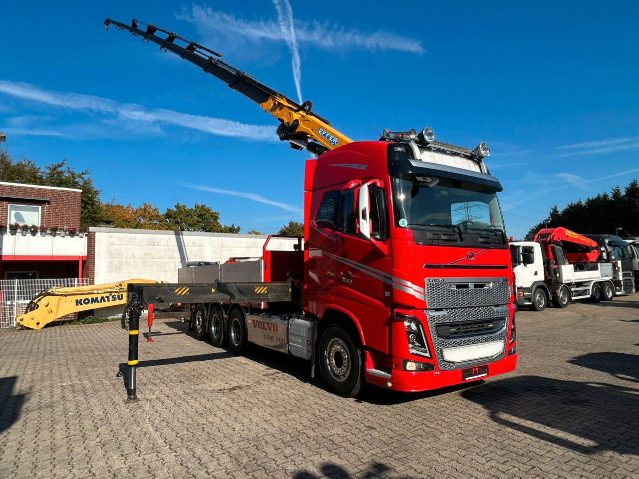 Volvo Autokran FH16 750 Pritsche EFFER 395/8S Lenk - Kamion s kranom: slika Volvo Autokran FH16 750 Pritsche EFFER 395/8S Lenk - Kamion s kranom Volvo Autokran FH16 750 Pritsche EFFER 395/8S Lenk - Kamion s kranom: slika Volvo Autokran FH16 750 Pritsche EFFER 395/8S Lenk - Kamion s kranom