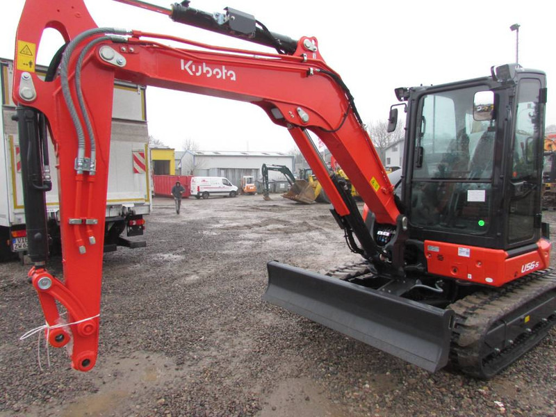 Kubota U 56-5 HI Minibagger - Mini bager: slika Kubota U 56-5 HI Minibagger - Mini bager Kubota U 56-5 HI Minibagger - Mini bager: slika Kubota U 56-5 HI Minibagger - Mini bager