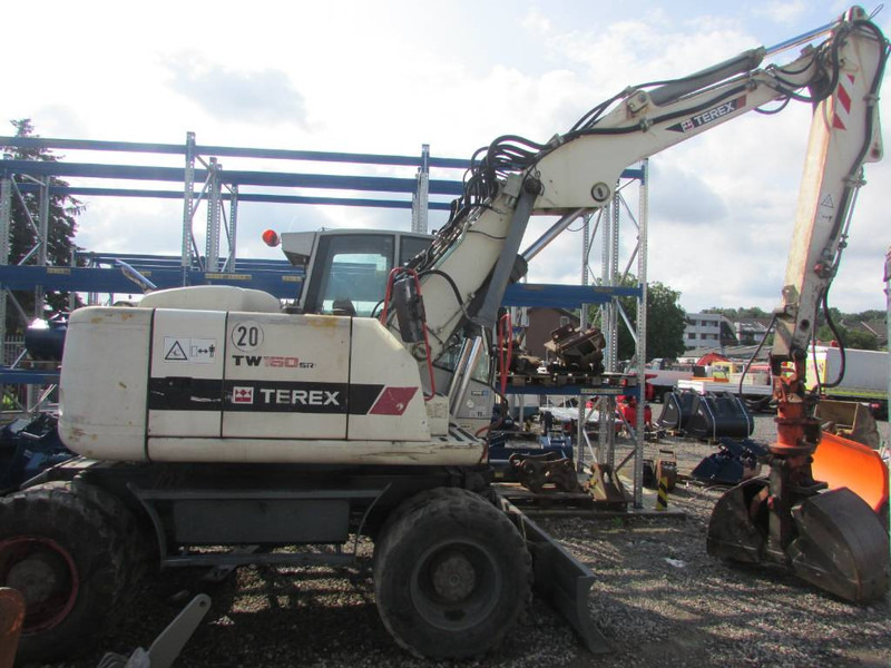 Terex TW 160 SR Mobilbagger - Bager na kotačima: slika Terex TW 160 SR Mobilbagger - Bager na kotačima Terex TW 160 SR Mobilbagger - Bager na kotačima: slika Terex TW 160 SR Mobilbagger - Bager na kotačima