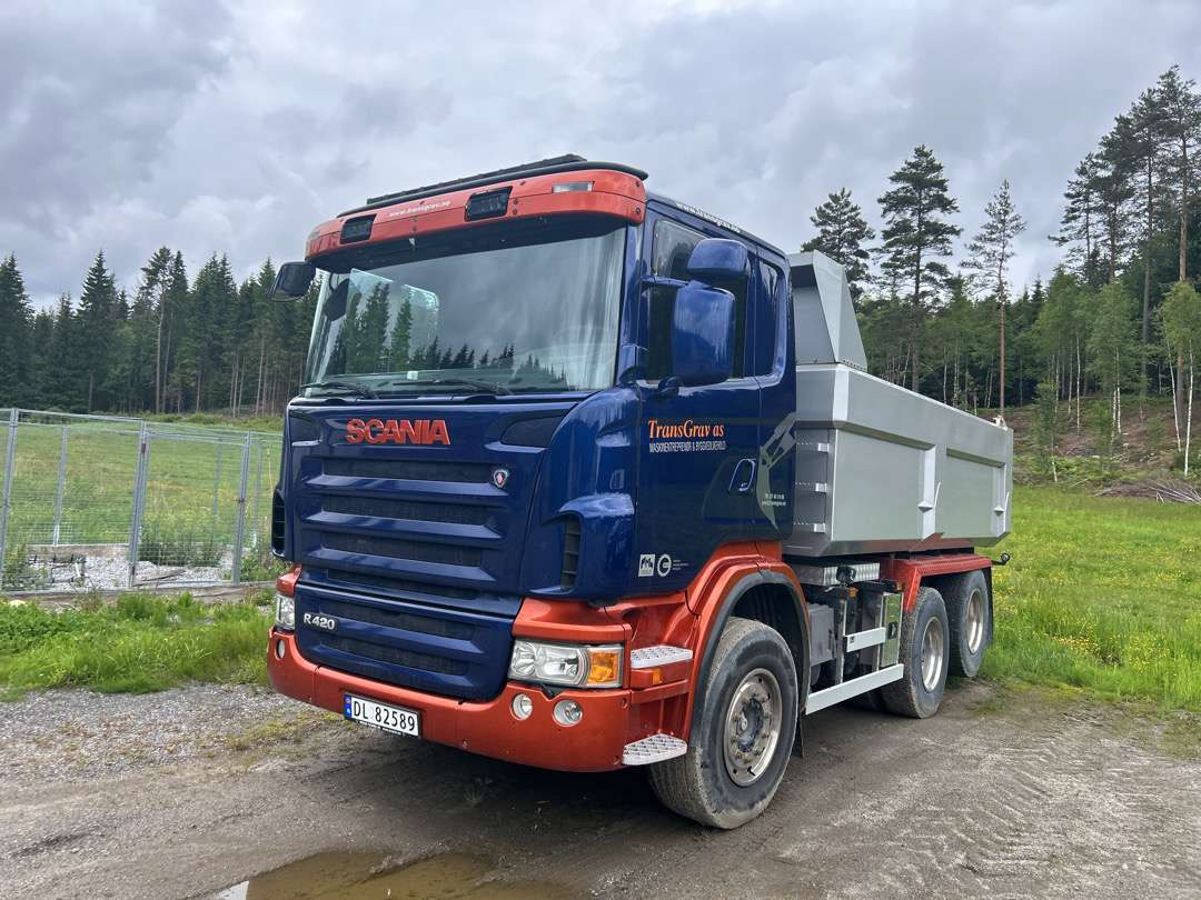 2008 Lastebil/dumper SCANIA R 420 CB6X2HNA EU-godkjent - Kiper: slika 2008 Lastebil/dumper SCANIA R 420 CB6X2HNA EU-godkjent - Kiper 2008 Lastebil/dumper SCANIA R 420 CB6X2HNA EU-godkjent - Kiper: slika 2008 Lastebil/dumper SCANIA R 420 CB6X2HNA EU-godkjent - Kiper