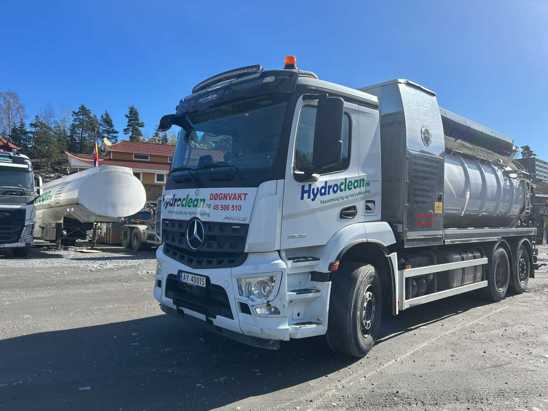 2019 Kombibil MERCEDES-BENZ AROCS 2543 KDIR EU-godkjent Euroklasse 6T - Vakum kamion: slika 2019 Kombibil MERCEDES-BENZ AROCS 2543 KDIR EU-godkjent Euroklasse 6T - Vakum kamion 2019 Kombibil MERCEDES-BENZ AROCS 2543 KDIR EU-godkjent Euroklasse 6T - Vakum kamion: slika 2019 Kombibil MERCEDES-BENZ AROCS 2543 KDIR EU-godkjent Euroklasse 6T - Vakum kamion