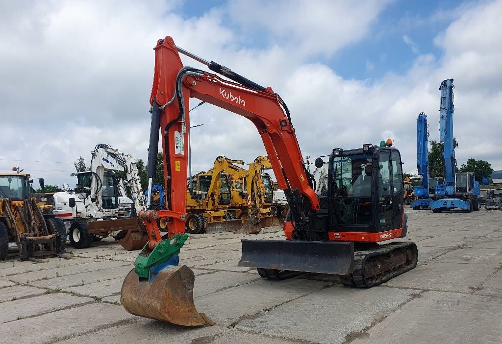 Kubota KX 080-4a - Mini bager: slika Kubota KX 080-4a - Mini bager Kubota KX 080-4a - Mini bager: slika Kubota KX 080-4a - Mini bager