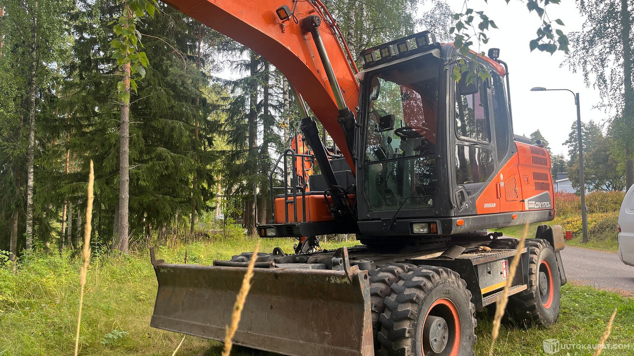 Doosan DX170, 2017, Varkaus - Bager na kotačima: slika Doosan DX170, 2017, Varkaus - Bager na kotačima Doosan DX170, 2017, Varkaus - Bager na kotačima: slika Doosan DX170, 2017, Varkaus - Bager na kotačima