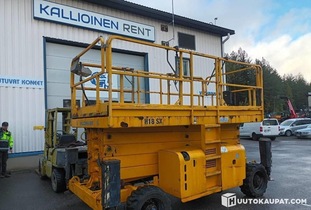 Haulotte H18 SX, scissor lift, 2005, Hyvinkää - Škarasta podizna platforma: slika Haulotte H18 SX, scissor lift, 2005, Hyvinkää - Škarasta podizna platforma Haulotte H18 SX, scissor lift, 2005, Hyvinkää - Škarasta podizna platforma: slika Haulotte H18 SX, scissor lift, 2005, Hyvinkää - Škarasta podizna platforma