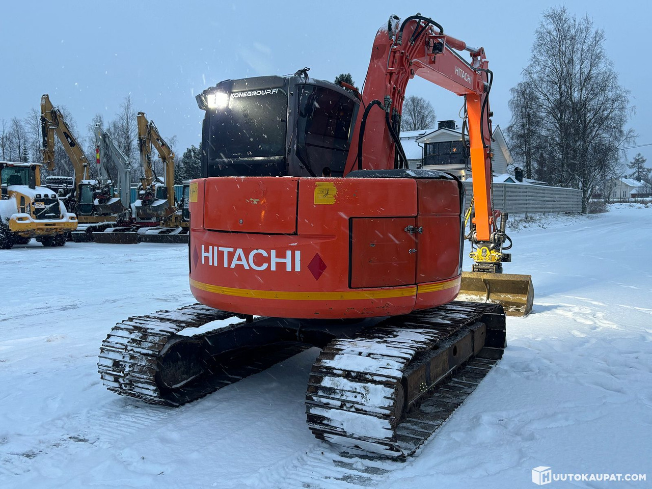 Hitachi Zaxis ZX85 with mono boom + Engcon. 2004. Tracked excavator, Tornio - Bager gusjeničar: slika Hitachi Zaxis ZX85 with mono boom + Engcon. 2004. Tracked excavator, Tornio - Bager gusjeničar Hitachi Zaxis ZX85 with mono boom + Engcon. 2004. Tracked excavator, Tornio - Bager gusjeničar: slika Hitachi Zaxis ZX85 with mono boom + Engcon. 2004. Tracked excavator, Tornio - Bager gusjeničar