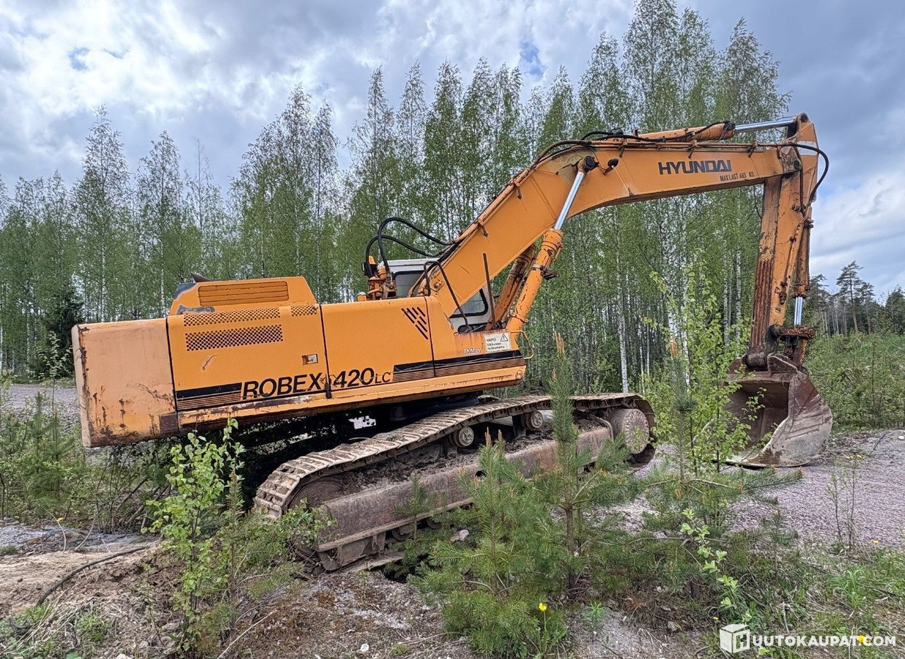 Hyundai Robex 420 LC, crawler excavator, 1995, Mäntsälä - Bager gusjeničar: slika Hyundai Robex 420 LC, crawler excavator, 1995, Mäntsälä - Bager gusjeničar Hyundai Robex 420 LC, crawler excavator, 1995, Mäntsälä - Bager gusjeničar: slika Hyundai Robex 420 LC, crawler excavator, 1995, Mäntsälä - Bager gusjeničar