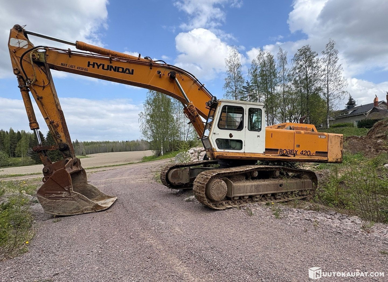 Hyundai Robex 420 LC, crawler excavator, 1995, Mäntsälä - Bager gusjeničar: slika Hyundai Robex 420 LC, crawler excavator, 1995, Mäntsälä - Bager gusjeničar Hyundai Robex 420 LC, crawler excavator, 1995, Mäntsälä - Bager gusjeničar: slika Hyundai Robex 420 LC, crawler excavator, 1995, Mäntsälä - Bager gusjeničar