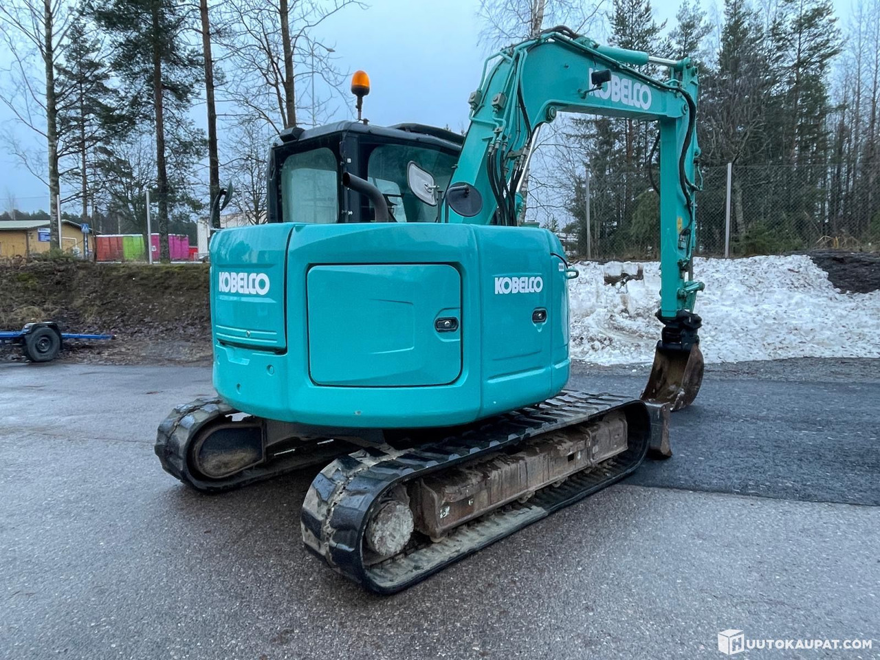 Kobelco SK75SR-3E, 8-tonne excavator with mono boom, 2014, Ylöjärvi - Mini bager: slika Kobelco SK75SR-3E, 8-tonne excavator with mono boom, 2014, Ylöjärvi - Mini bager Kobelco SK75SR-3E, 8-tonne excavator with mono boom, 2014, Ylöjärvi - Mini bager: slika Kobelco SK75SR-3E, 8-tonne excavator with mono boom, 2014, Ylöjärvi - Mini bager
