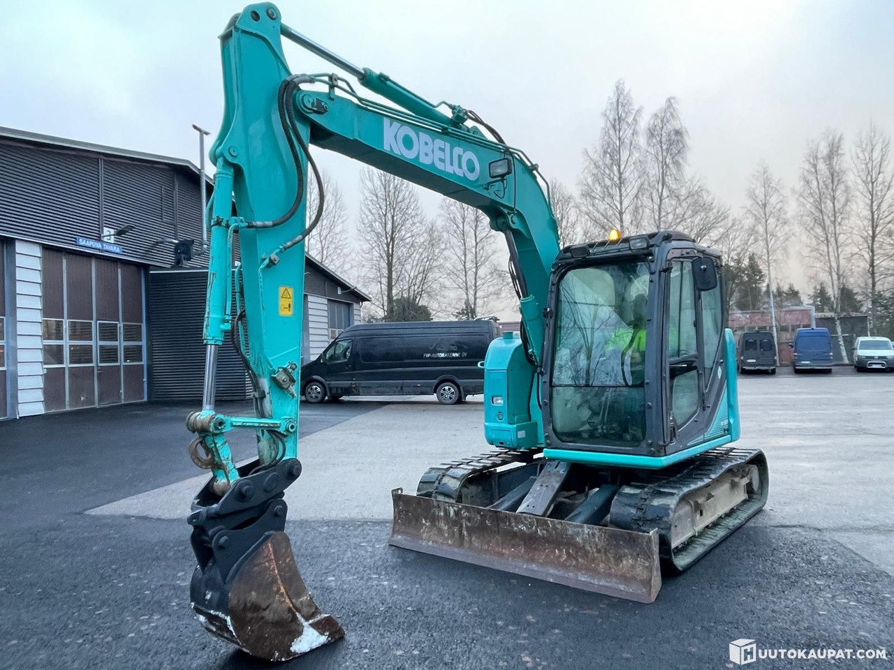 Kobelco SK75SR-3E, 8-tonne excavator with mono boom, 2014, Ylöjärvi - Mini bager: slika Kobelco SK75SR-3E, 8-tonne excavator with mono boom, 2014, Ylöjärvi - Mini bager Kobelco SK75SR-3E, 8-tonne excavator with mono boom, 2014, Ylöjärvi - Mini bager: slika Kobelco SK75SR-3E, 8-tonne excavator with mono boom, 2014, Ylöjärvi - Mini bager