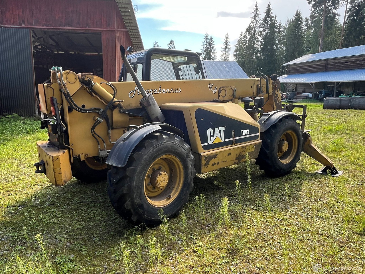 Caterpillar TH63, kurottaja piikeillä ja kauhalla, 2002, Loppi - Poljoprivredni strojevi: slika Caterpillar TH63, kurottaja piikeillä ja kauhalla, 2002, Loppi - Poljoprivredni strojevi Caterpillar TH63, kurottaja piikeillä ja kauhalla, 2002, Loppi - Poljoprivredni strojevi: slika Caterpillar TH63, kurottaja piikeillä ja kauhalla, 2002, Loppi - Poljoprivredni strojevi