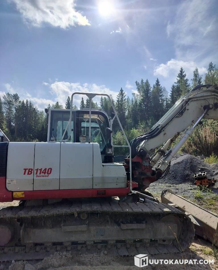 Takeuchi TB 1140, 2015, 7,800 h Tracked excavator, Ylöjärvi - Bager gusjeničar: slika Takeuchi TB 1140, 2015, 7,800 h Tracked excavator, Ylöjärvi - Bager gusjeničar Takeuchi TB 1140, 2015, 7,800 h Tracked excavator, Ylöjärvi - Bager gusjeničar: slika Takeuchi TB 1140, 2015, 7,800 h Tracked excavator, Ylöjärvi - Bager gusjeničar