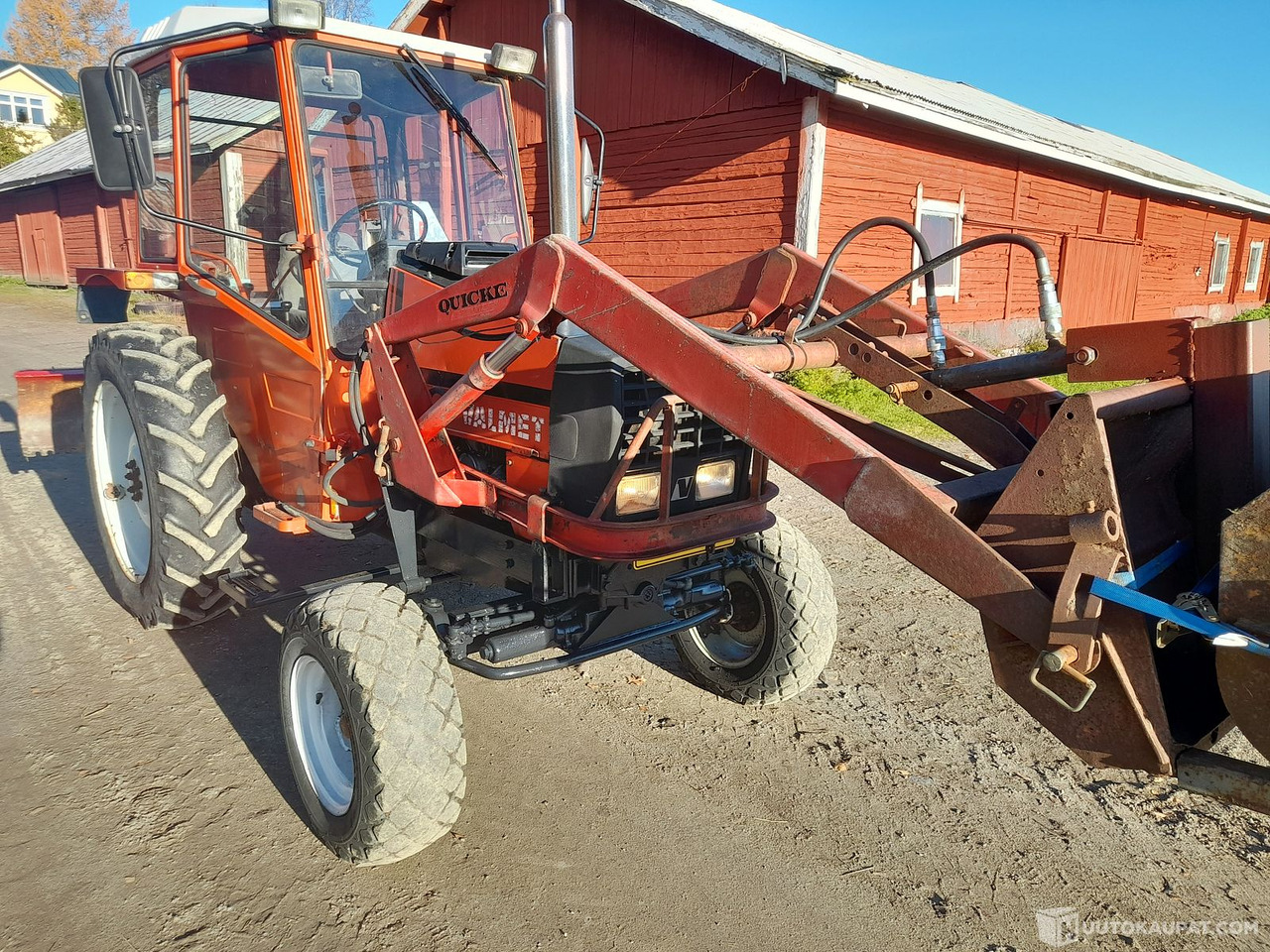 Traktor Traktori Valmet 504 1984 etukuormaajalla. Katso videot! MTK25, Forssa: slika Traktor Traktori Valmet 504 1984 etukuormaajalla. Katso videot! MTK25, Forssa