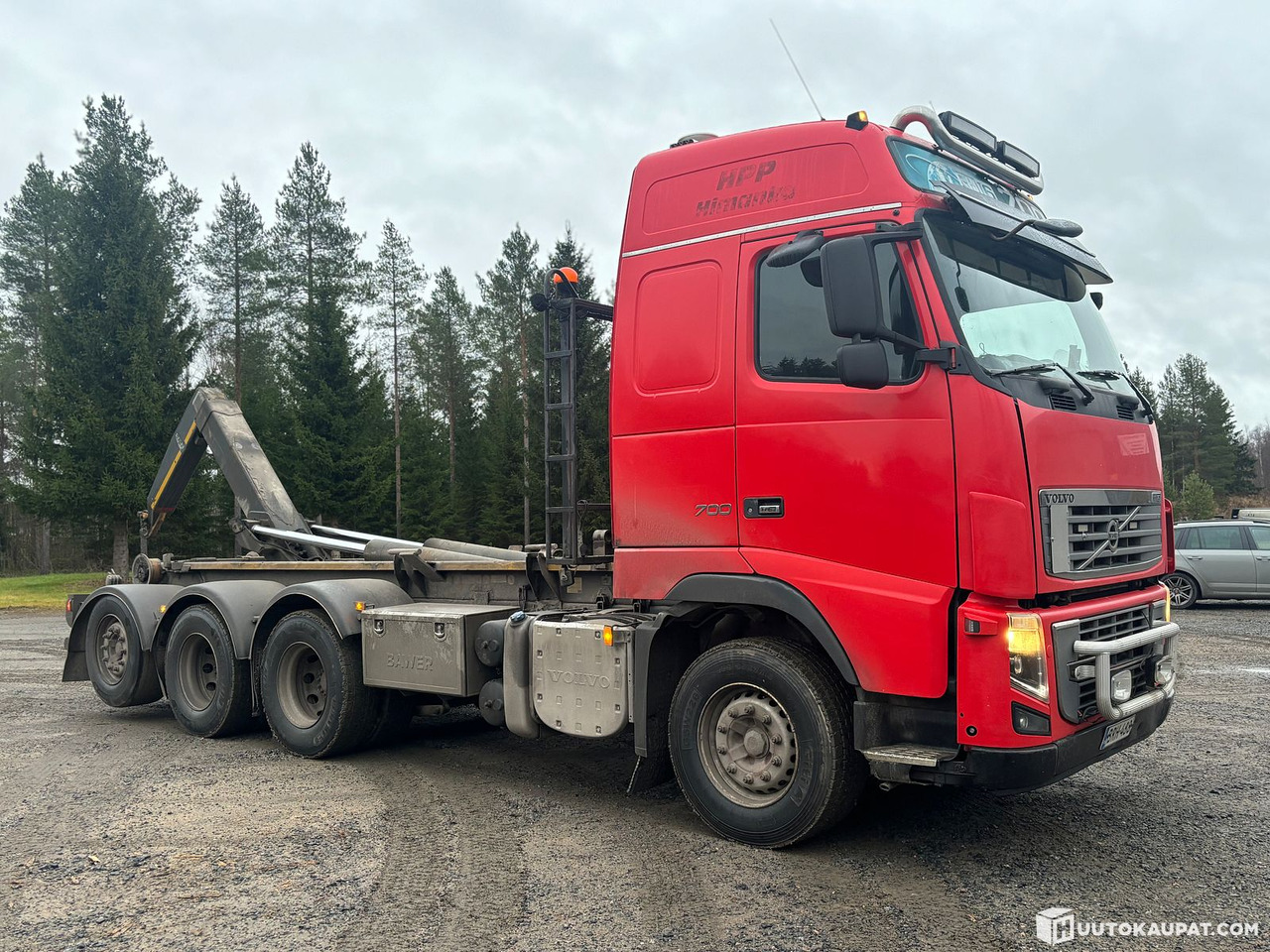 Volvo FH16 hooklift truck. 2010, Kalajoki - Kamion s kukastom dizalicom: slika Volvo FH16 hooklift truck. 2010, Kalajoki - Kamion s kukastom dizalicom Volvo FH16 hooklift truck. 2010, Kalajoki - Kamion s kukastom dizalicom: slika Volvo FH16 hooklift truck. 2010, Kalajoki - Kamion s kukastom dizalicom