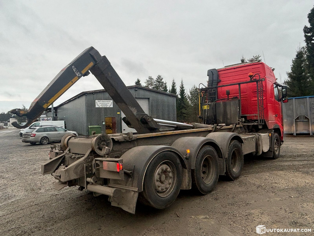 Volvo FH16 hooklift truck. 2010, Kalajoki - Kamion s kukastom dizalicom: slika Volvo FH16 hooklift truck. 2010, Kalajoki - Kamion s kukastom dizalicom Volvo FH16 hooklift truck. 2010, Kalajoki - Kamion s kukastom dizalicom: slika Volvo FH16 hooklift truck. 2010, Kalajoki - Kamion s kukastom dizalicom
