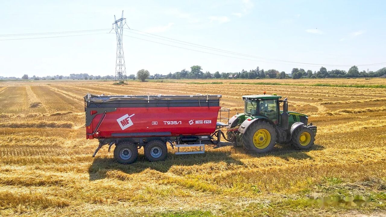 Metal-Fach Przyczepa skorupowa tandem T935/1 – 18t - Prikolica za poljoprivredna gospodarstva: slika Metal-Fach Przyczepa skorupowa tandem T935/1 – 18t - Prikolica za poljoprivredna gospodarstva Metal-Fach Przyczepa skorupowa tandem T935/1 – 18t - Prikolica za poljoprivredna gospodarstva: slika Metal-Fach Przyczepa skorupowa tandem T935/1 – 18t - Prikolica za poljoprivredna gospodarstva