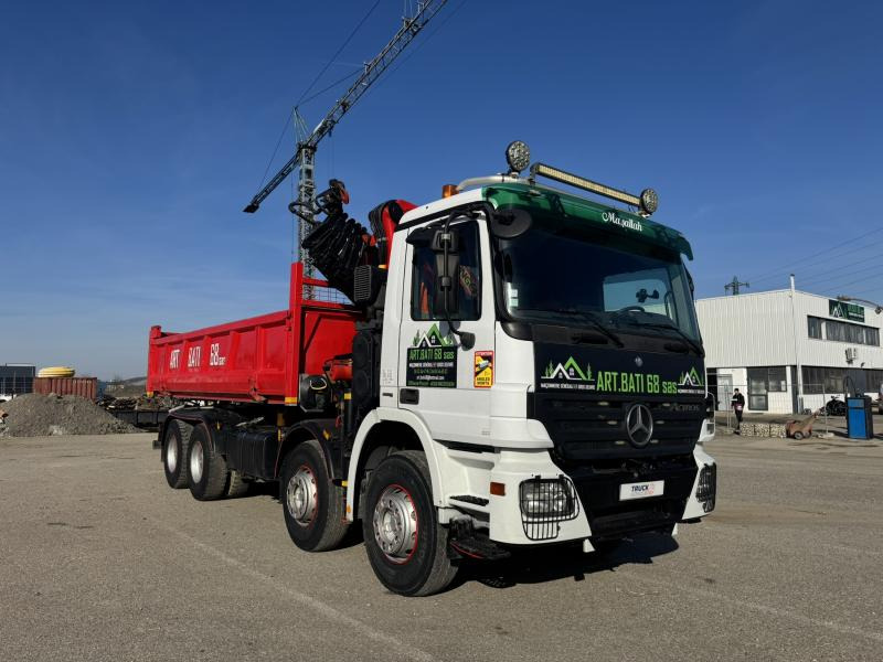 Mercedes Actros BLUETEC4 - Kiper, Kamion s kranom: slika Mercedes Actros BLUETEC4 - Kiper, Kamion s kranom Mercedes Actros BLUETEC4 - Kiper, Kamion s kranom: slika Mercedes Actros BLUETEC4 - Kiper, Kamion s kranom