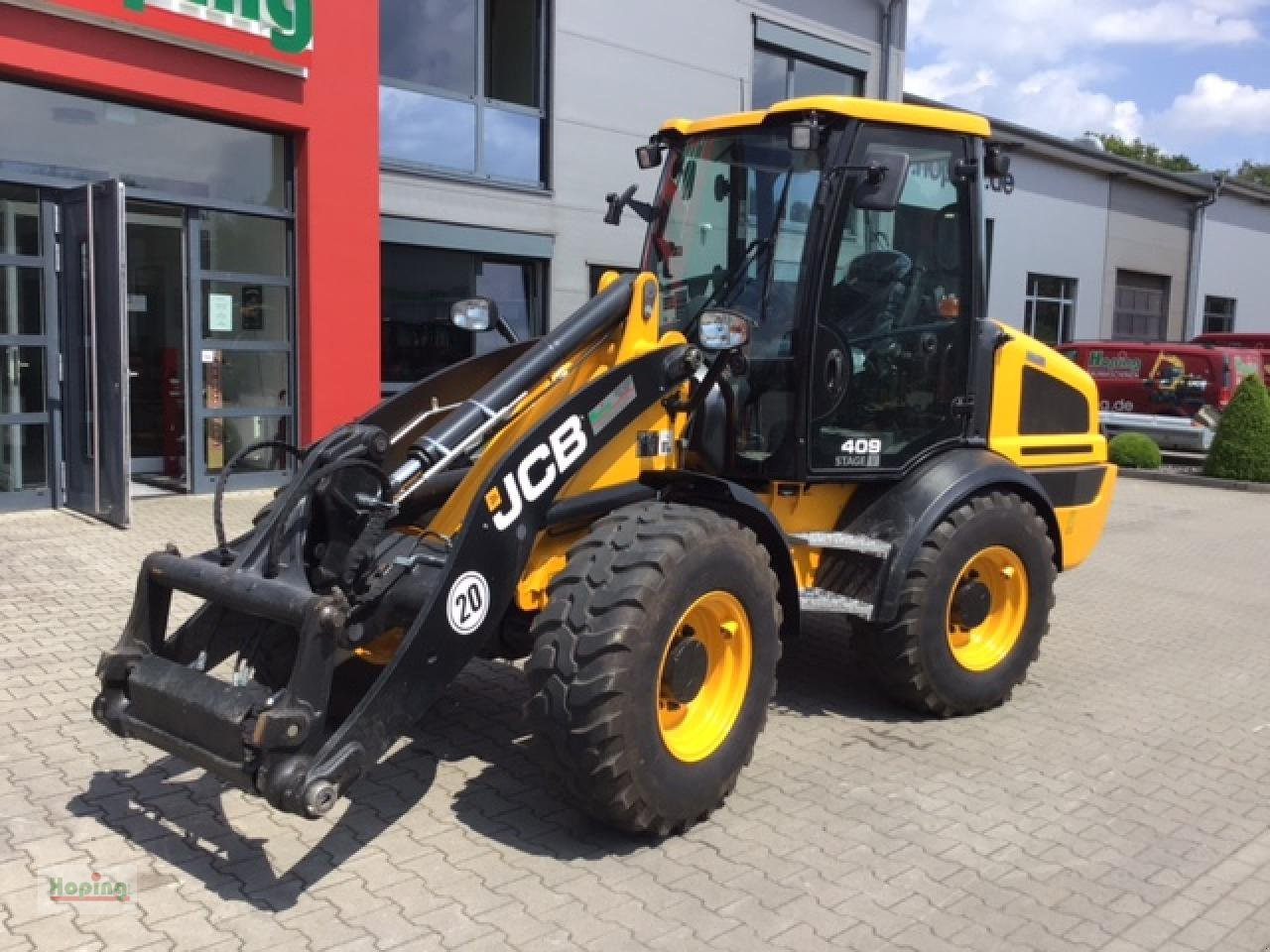 JCB 409 - Utovarivač na kotačima: slika JCB 409 - Utovarivač na kotačima JCB 409 - Utovarivač na kotačima: slika JCB 409 - Utovarivač na kotačima