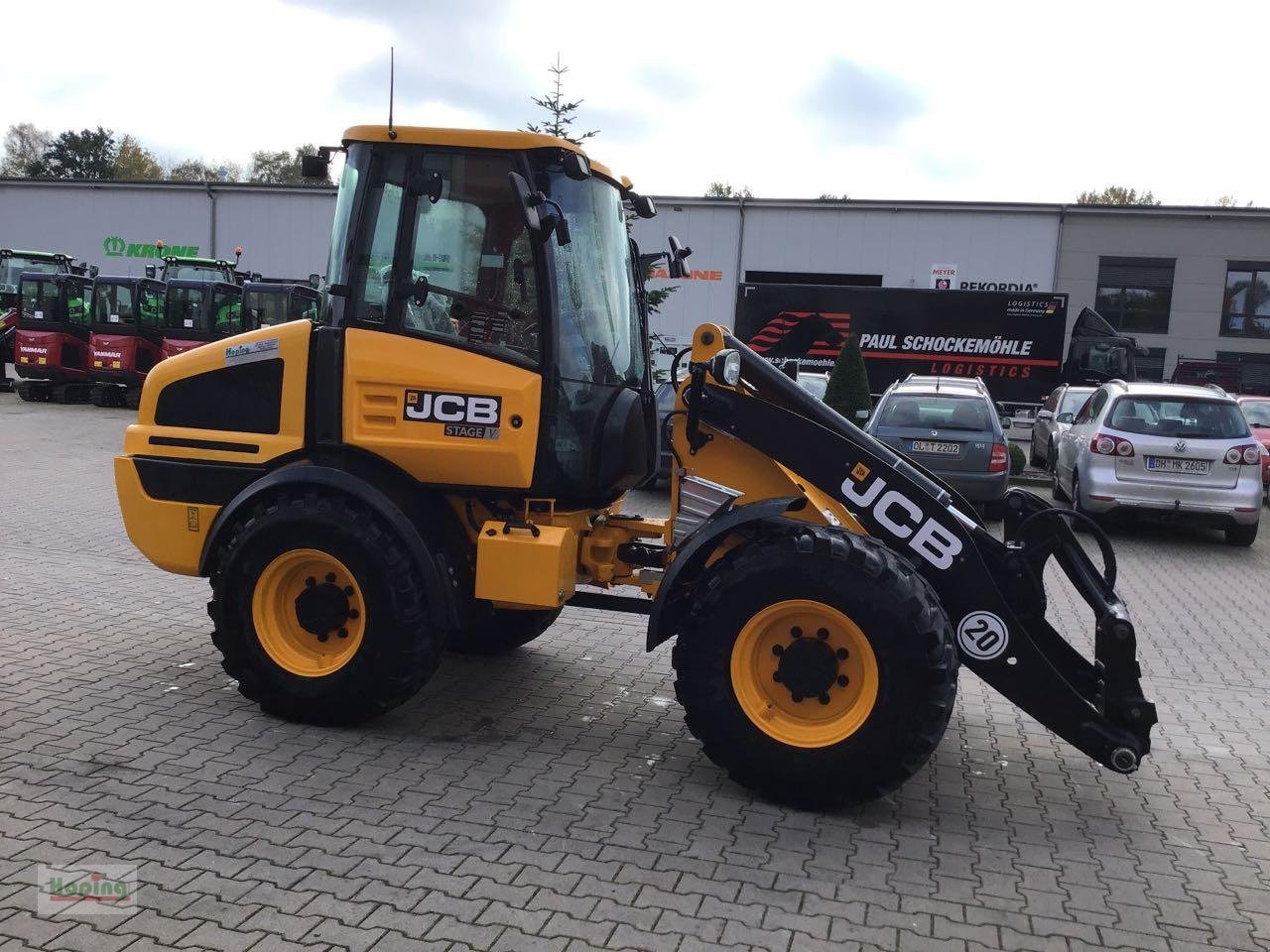 JCB 409 - Utovarivač na kotačima: slika JCB 409 - Utovarivač na kotačima JCB 409 - Utovarivač na kotačima: slika JCB 409 - Utovarivač na kotačima