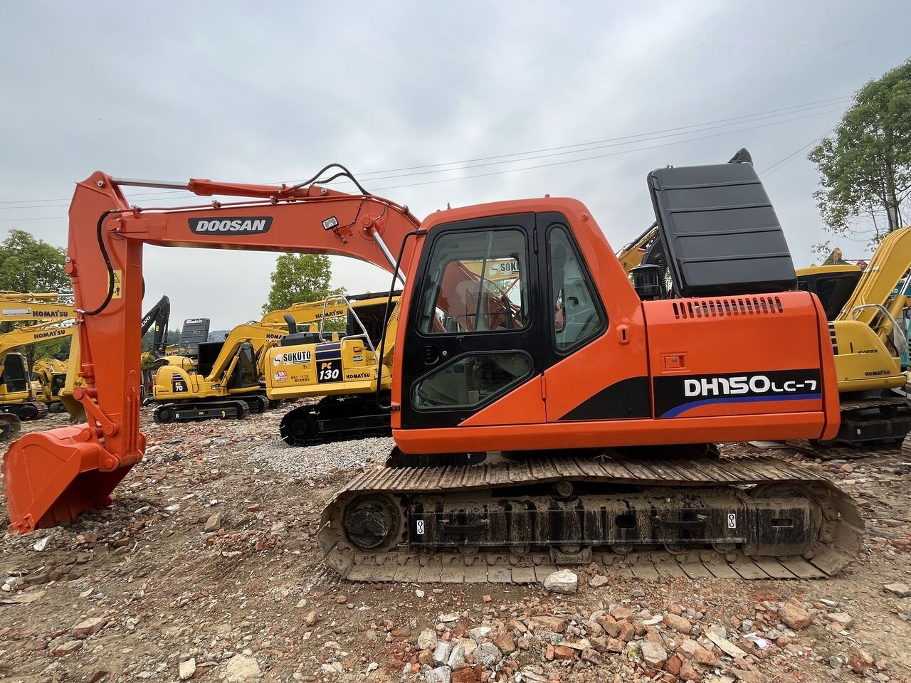 Doosan DH150LC-7 - Bager gusjeničar: slika Doosan DH150LC-7 - Bager gusjeničar Doosan DH150LC-7 - Bager gusjeničar: slika Doosan DH150LC-7 - Bager gusjeničar