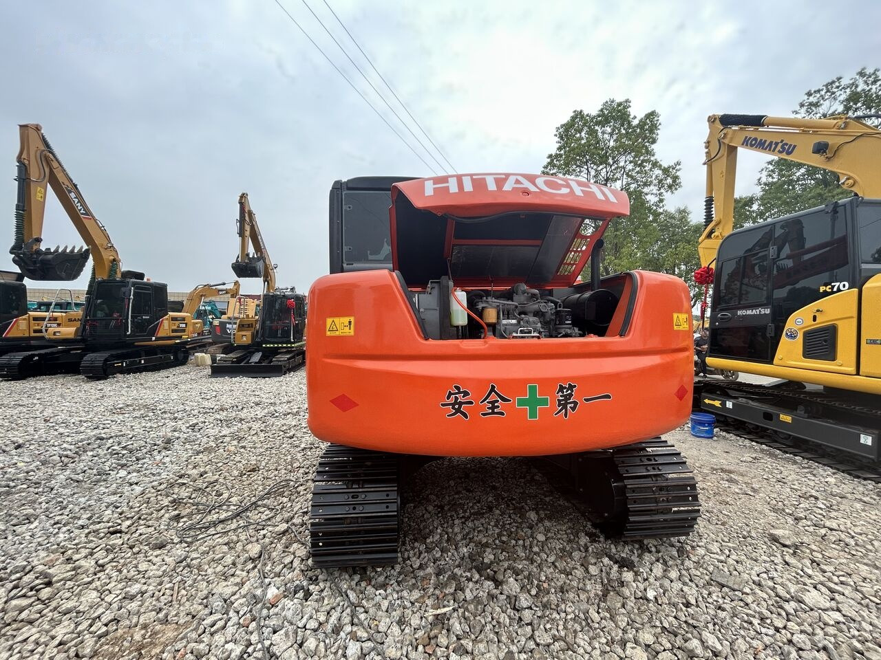 Bager gusjeničar Hitachi zx70: slika Bager gusjeničar Hitachi zx70