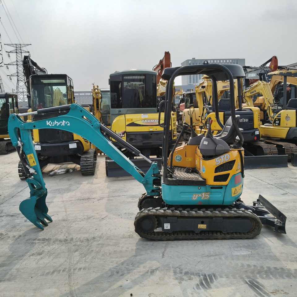 KUBOTA U15 - Mini bager: slika KUBOTA U15 - Mini bager KUBOTA U15 - Mini bager: slika KUBOTA U15 - Mini bager