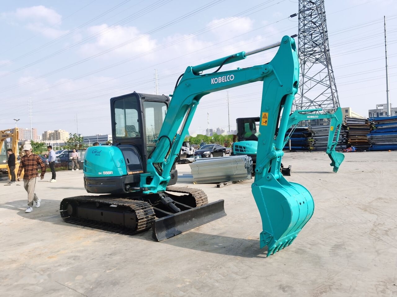 Mini bager Kobelco SK55SR: slika Mini bager Kobelco SK55SR