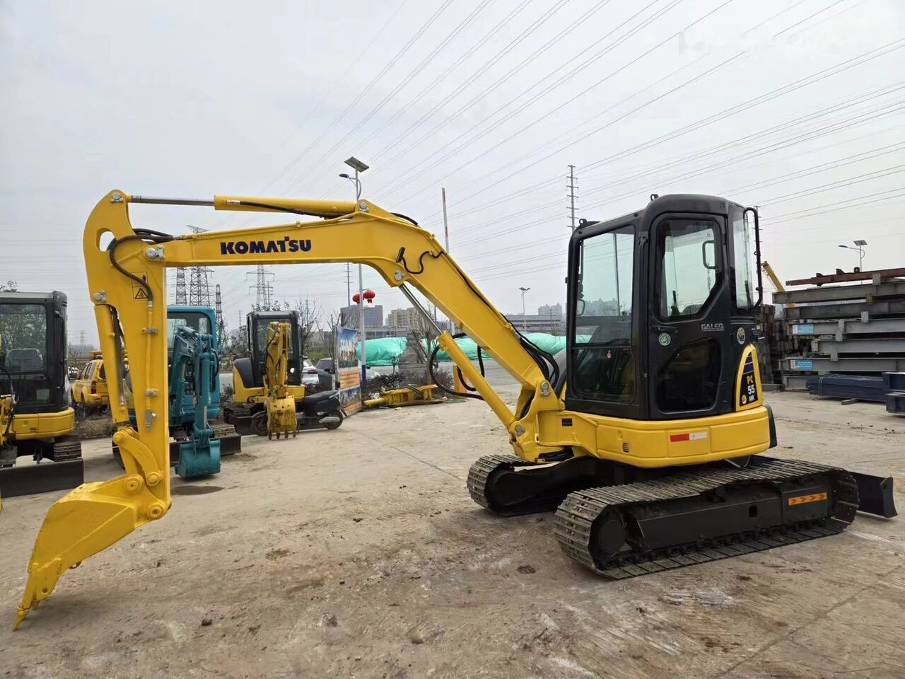 Komatsu PC55MR - Mini bager: slika Komatsu PC55MR - Mini bager Komatsu PC55MR - Mini bager: slika Komatsu PC55MR - Mini bager