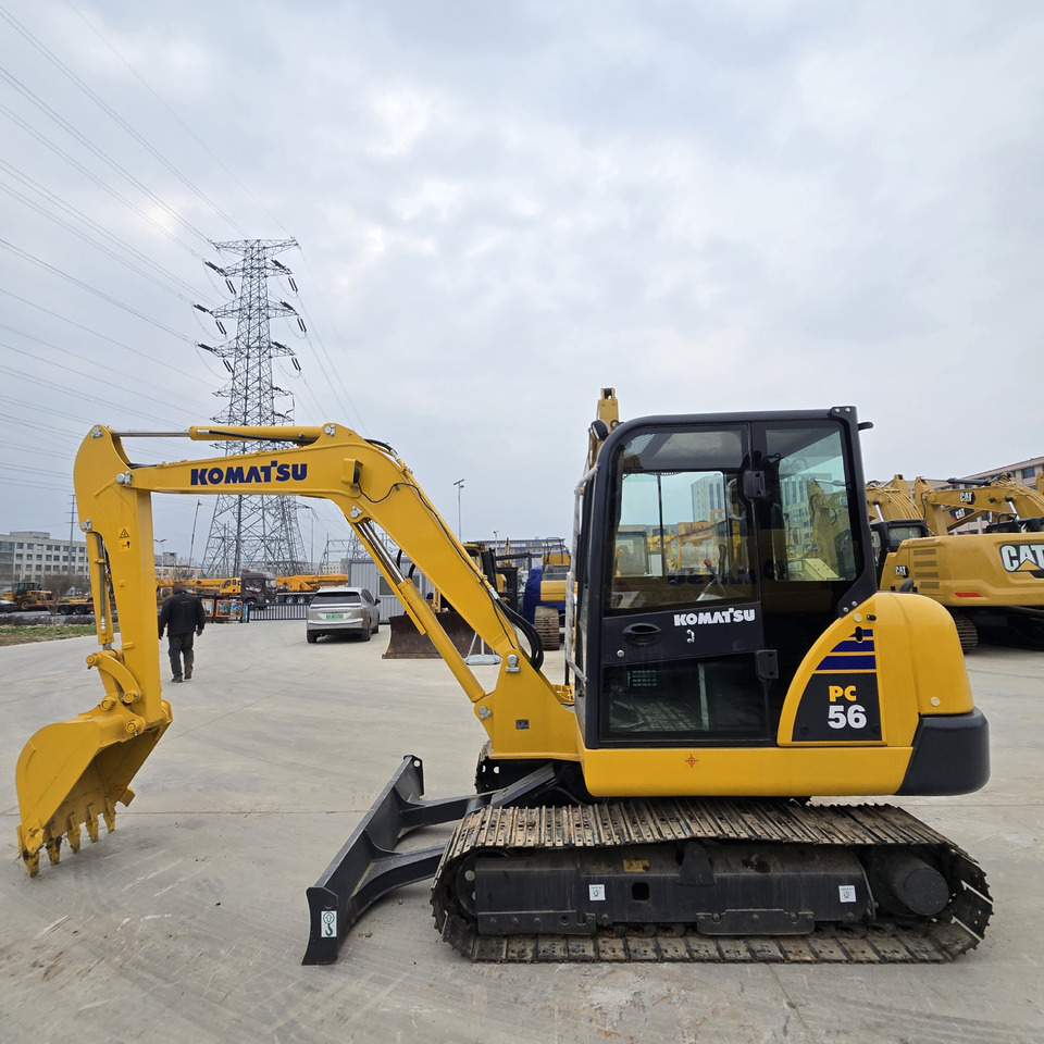 Komatsu PC56 - Mini bager: slika Komatsu PC56 - Mini bager Komatsu PC56 - Mini bager: slika Komatsu PC56 - Mini bager