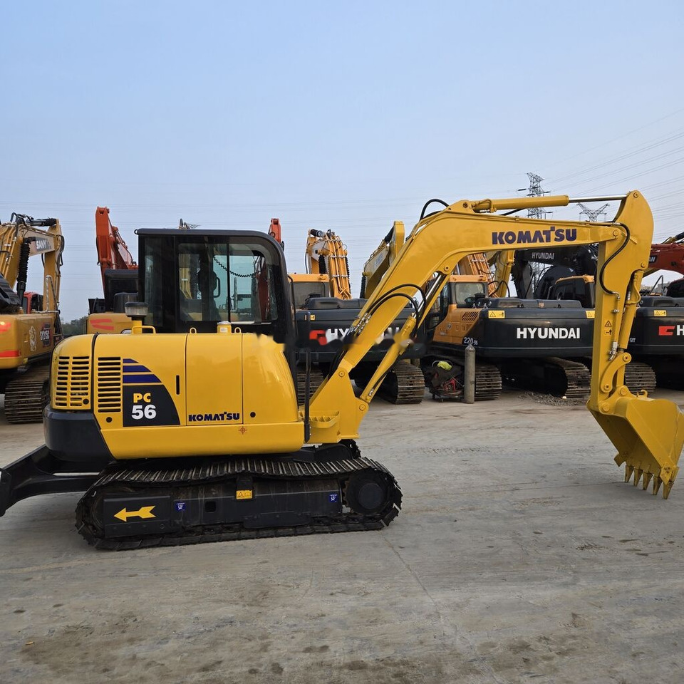 Mini bager Komatsu PC56: slika Mini bager Komatsu PC56