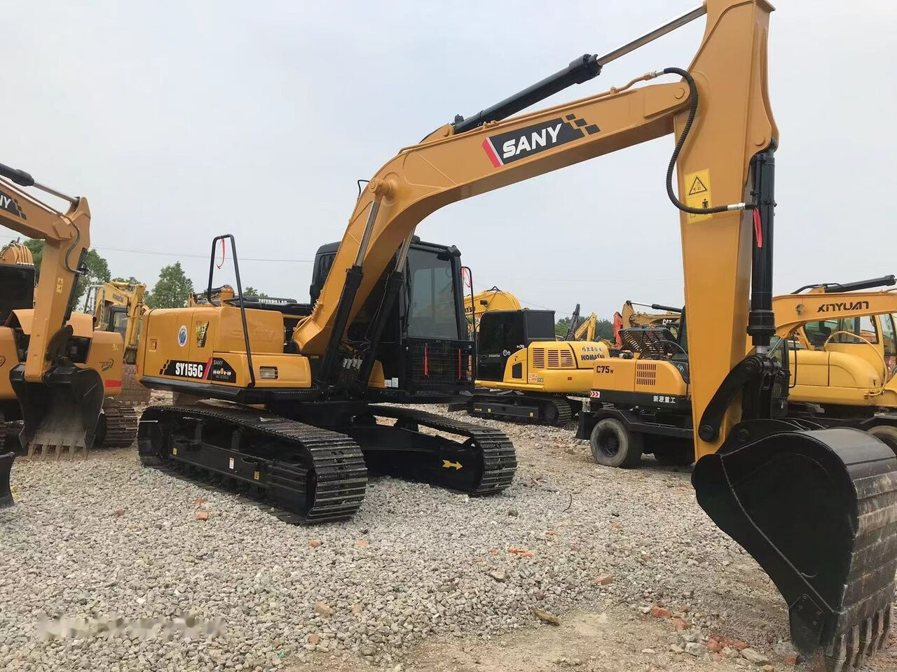 Bager gusjeničar Sany SY155C: slika Bager gusjeničar Sany SY155C