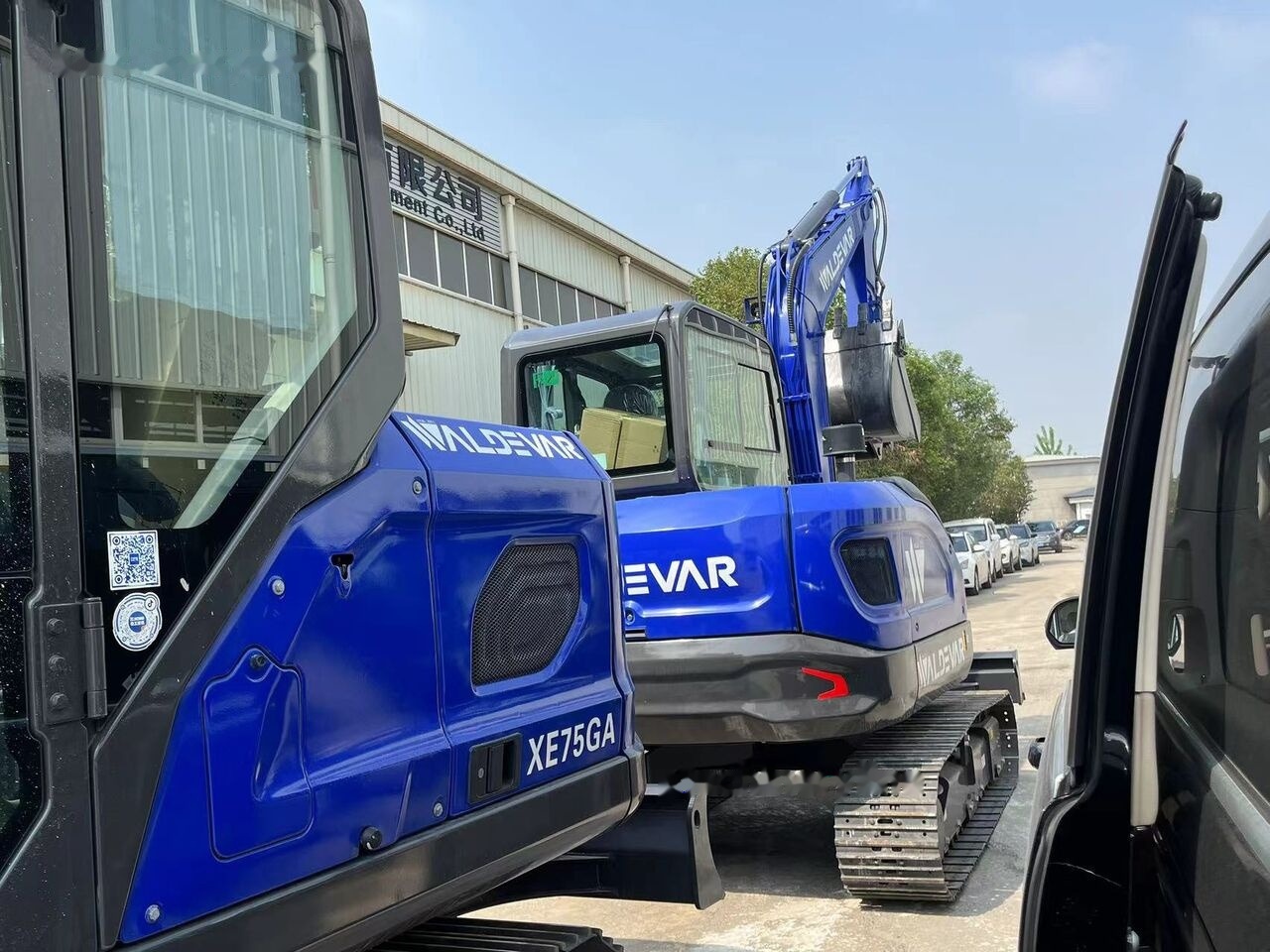 Novi Mini bager XCMG XE75GA New machine: slika Novi Mini bager XCMG XE75GA New machine