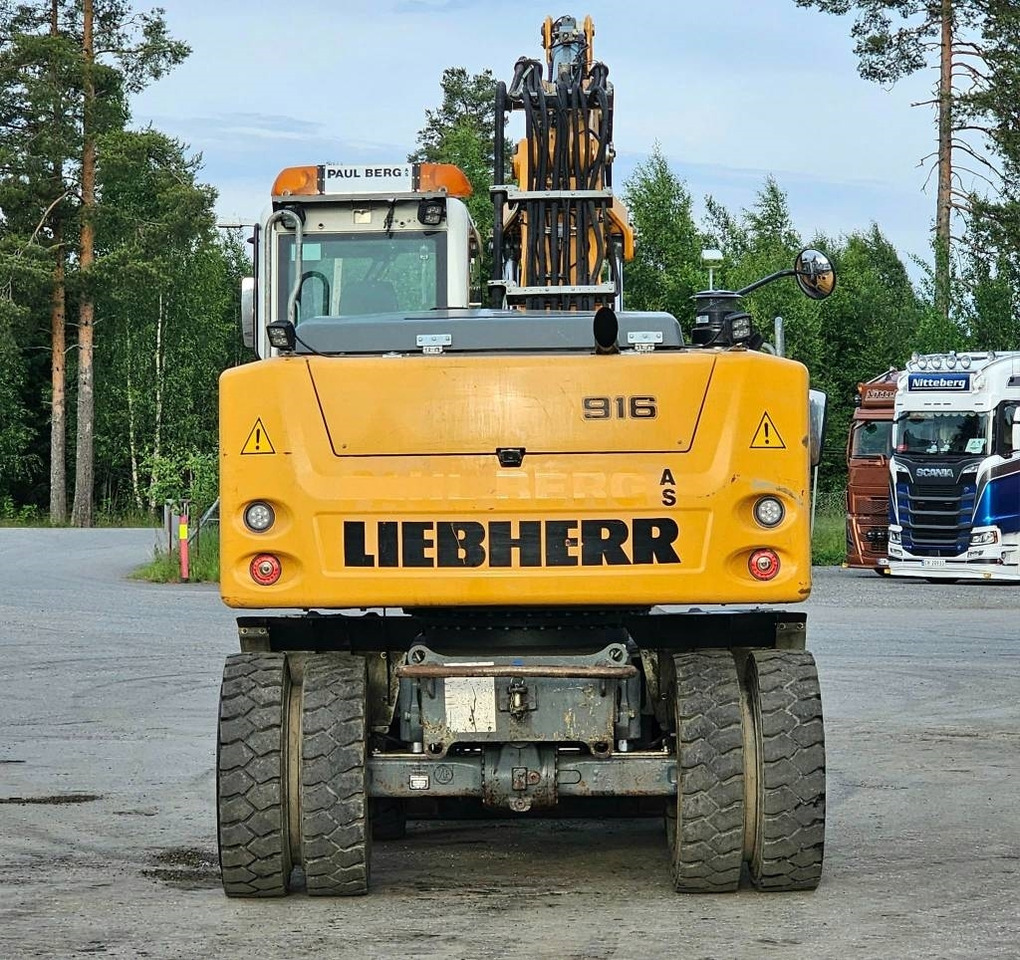 Liebherr A 916 - Bager na kotačima: slika Liebherr A 916 - Bager na kotačima Liebherr A 916 - Bager na kotačima: slika Liebherr A 916 - Bager na kotačima
