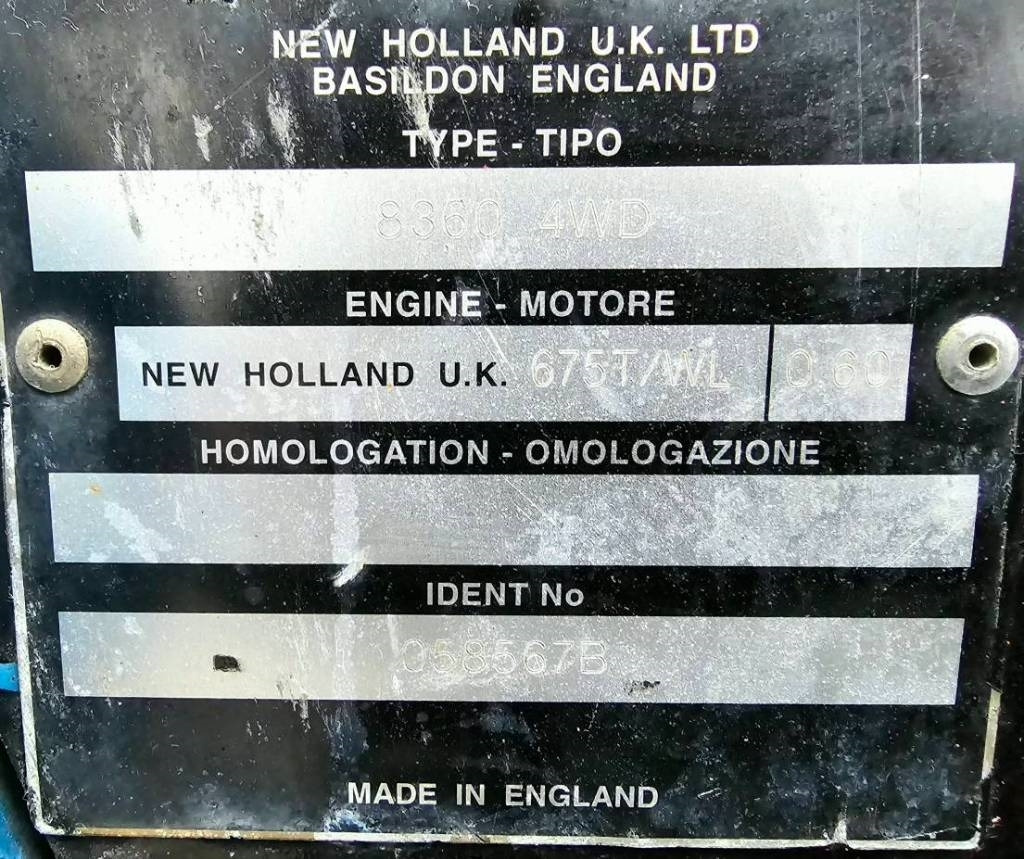 Traktor New Holland 8360 DT: slika Traktor New Holland 8360 DT