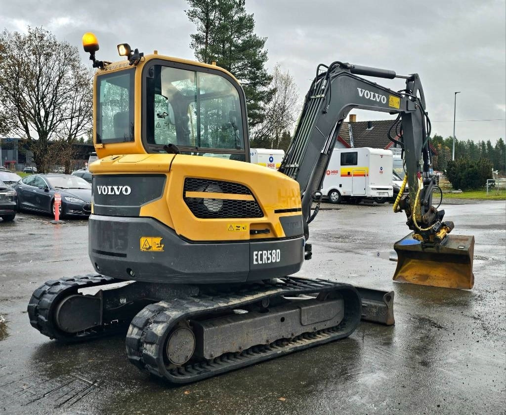 Volvo ECR 58 D - Mini bager: slika Volvo ECR 58 D - Mini bager Volvo ECR 58 D - Mini bager: slika Volvo ECR 58 D - Mini bager