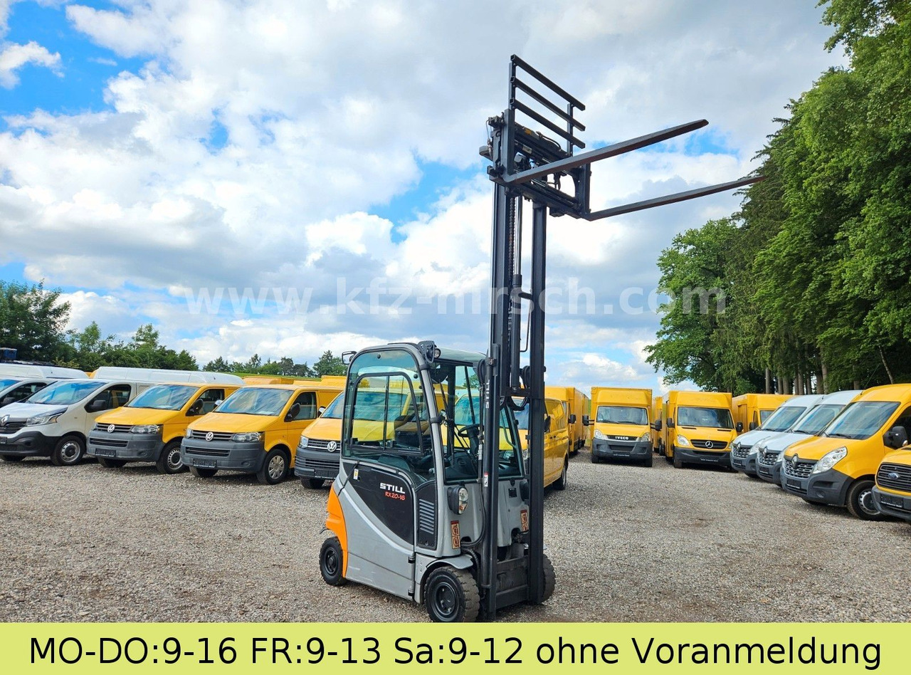 Still RX20 - 16 hydrl. Zinken | 1.Hand | nur. 1900h - Električni viličar: slika Still RX20 - 16 hydrl. Zinken | 1.Hand | nur. 1900h - Električni viličar Still RX20 - 16 hydrl. Zinken | 1.Hand | nur. 1900h - Električni viličar: slika Still RX20 - 16 hydrl. Zinken | 1.Hand | nur. 1900h - Električni viličar