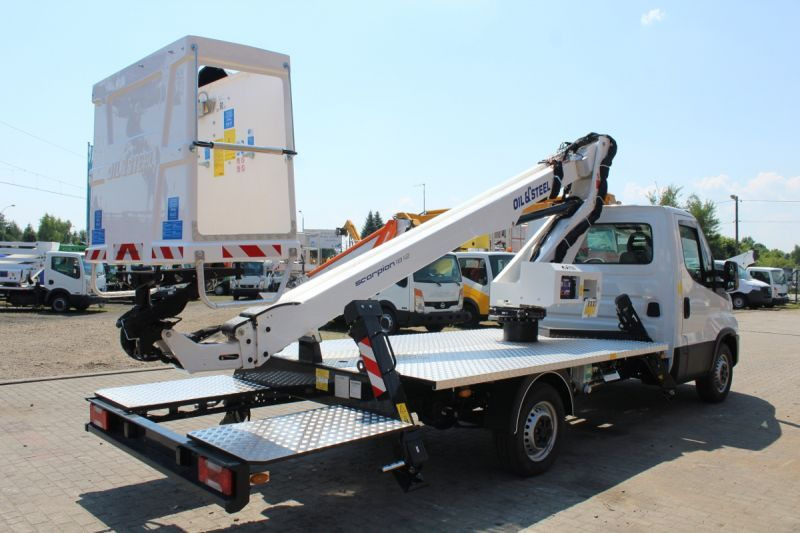 Oil&Steel Scorpion 1812 podnośnik koszowy 18 m zamontowany na Iveco Daily - Podizna platforma montirana na kamion: slika Oil&Steel Scorpion 1812 podnośnik koszowy 18 m zamontowany na Iveco Daily - Podizna platforma montirana na kamion Oil&Steel Scorpion 1812 podnośnik koszowy 18 m zamontowany na Iveco Daily - Podizna platforma montirana na kamion: slika Oil&Steel Scorpion 1812 podnośnik koszowy 18 m zamontowany na Iveco Daily - Podizna platforma montirana na kamion