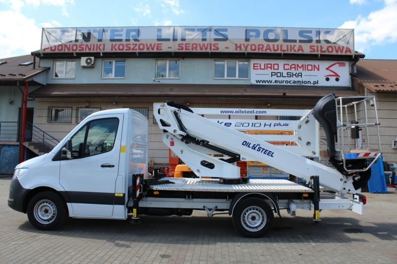 Oil&Steel Snake 2010 H Plus 20 m zamontowany na Mercedes-Benz Sprinter - Podizna platforma montirana na kamion: slika Oil&Steel Snake 2010 H Plus 20 m zamontowany na Mercedes-Benz Sprinter - Podizna platforma montirana na kamion Oil&Steel Snake 2010 H Plus 20 m zamontowany na Mercedes-Benz Sprinter - Podizna platforma montirana na kamion: slika Oil&Steel Snake 2010 H Plus 20 m zamontowany na Mercedes-Benz Sprinter - Podizna platforma montirana na kamion