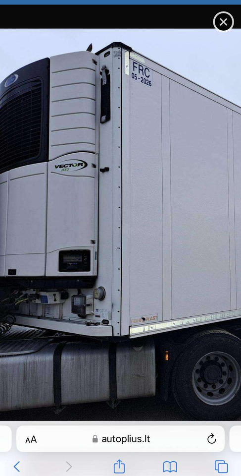 Schmitz Carrier Vector 2temp Double de - Poluprikolica hladnjača: slika  Schmitz Carrier Vector 2temp Double de - Poluprikolica hladnjača Schmitz Carrier Vector 2temp Double de - Poluprikolica hladnjača: slika  Schmitz Carrier Vector 2temp Double de - Poluprikolica hladnjača